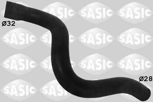 Furtun radiator deasupra (3406098 SAS) FIAT