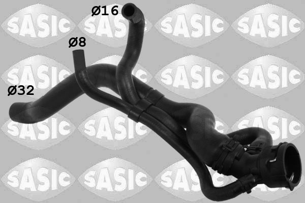 Furtun radiator deasupra (3406164 SAS) VW