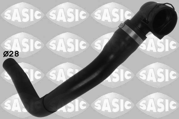 Furtun radiator deasupra (3406213 SAS) FIAT