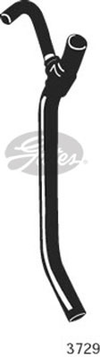 Furtun radiator deasupra (3729 GAT) AUDI