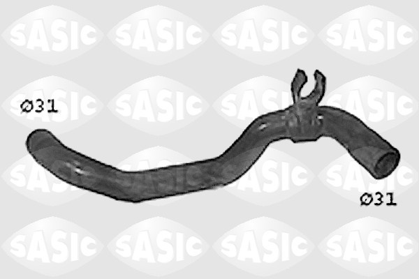 Furtun radiator deasupra (SWH4194 SAS) RENAULT
