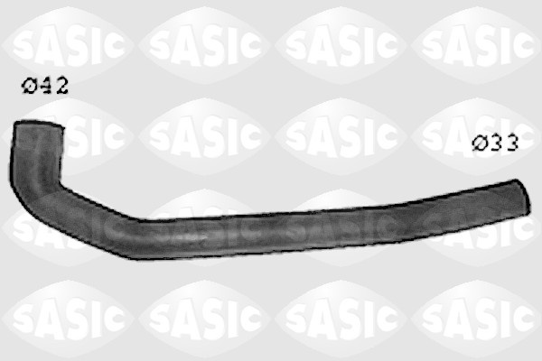 Furtun radiator deasupra (SWH4213 SAS) RENAULT