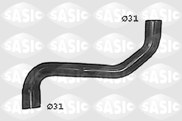 Furtun radiator deasupra (SWH4314 SAS) RENAULT