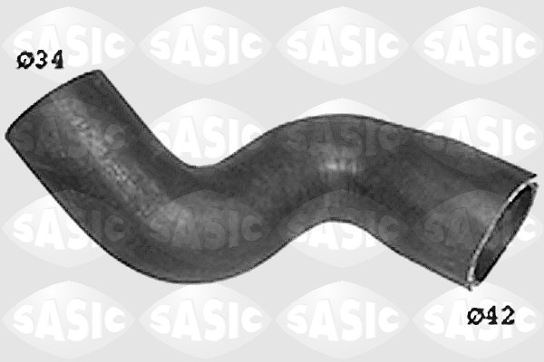 Furtun radiator deasupra (SWH6753 SAS) OPEL