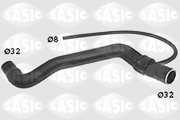 Furtun radiator deasupra (SWH6816 SAS) VW