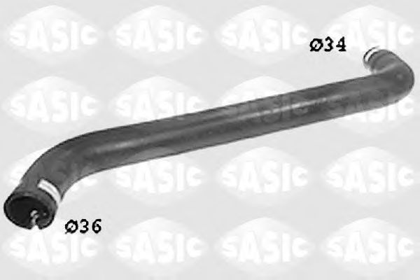 Furtun radiator FIAT DUCATO bus (230) (1994 - 2002) SASIC SWH6608 piesa NOUA