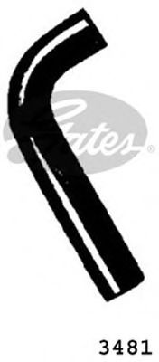 Furtun radiator FIAT DUCATO Panorama (280) (1982 - 1990) GATES 3481 piesa NOUA