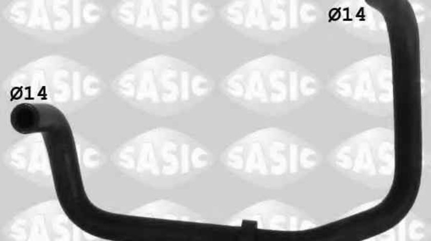 Furtun radiator FIAT DUCATO platou / sasiu (230) SASIC 3400069