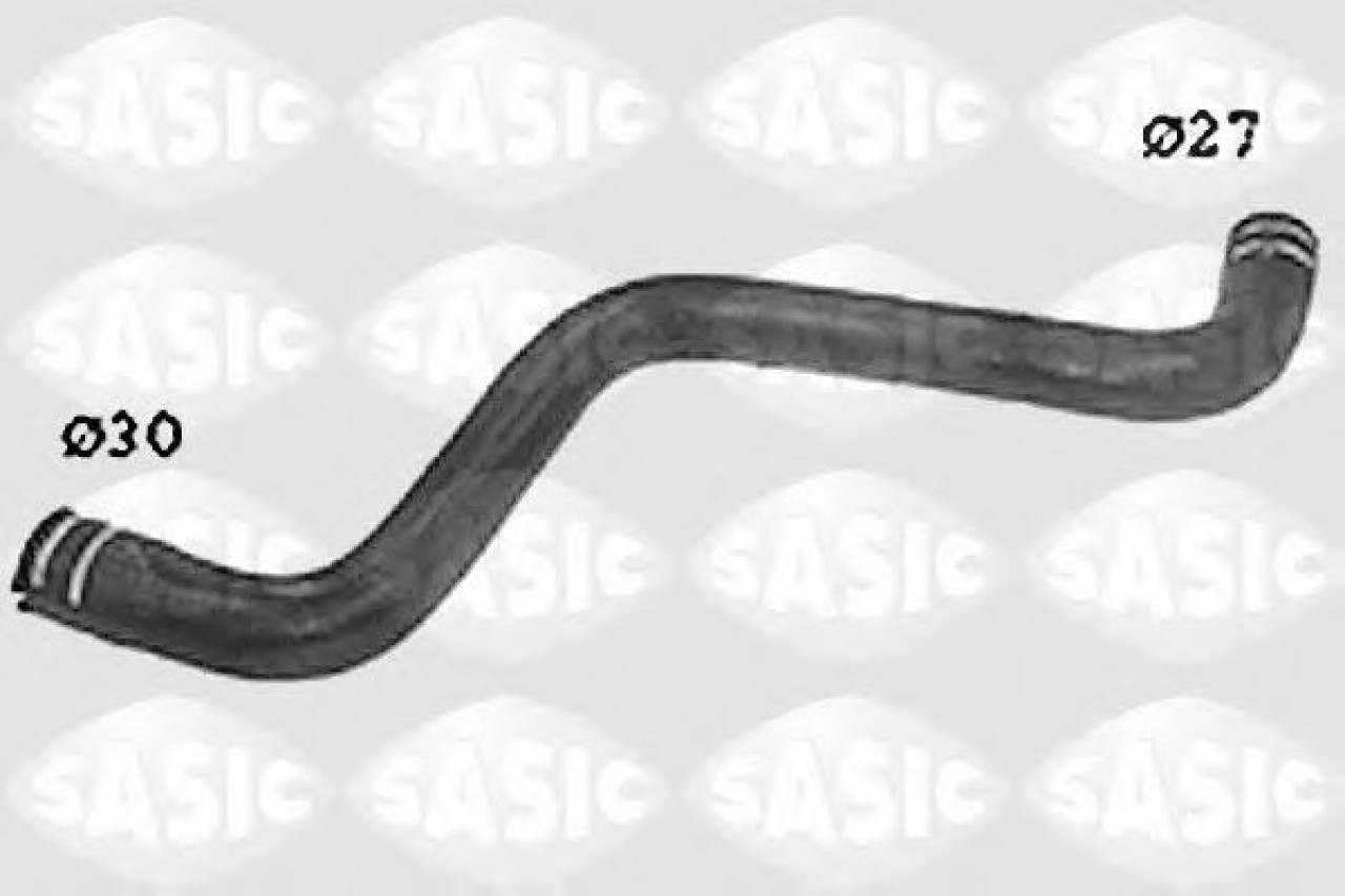 Furtun radiator FIAT IDEA (350) (2003 - 2016) SASIC SWH6622 piesa NOUA