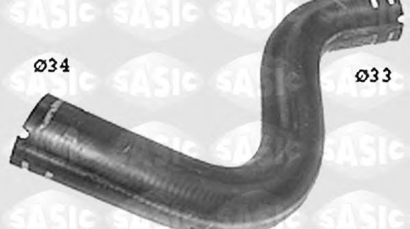 Furtun radiator FIAT PUNTO (188) (1999 - 2016) SASIC SWH6617 piesa NOUA