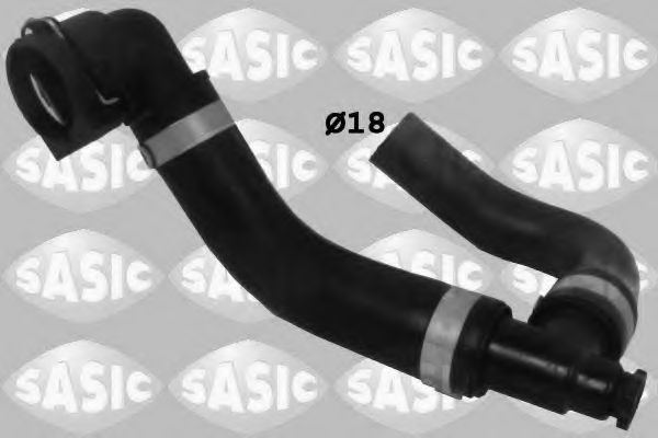 Furtun radiator FIAT PUNTO (199) (2012 - 2016) SASIC 3406222 piesa NOUA