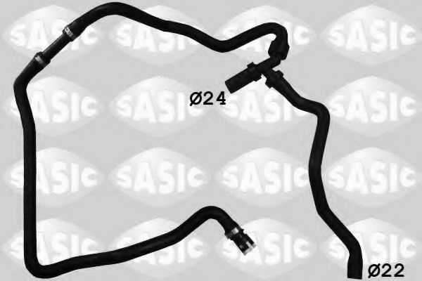 Furtun radiator FORD FOCUS II (DA) (2004 - 2012) SASIC 3406113 piesa NOUA