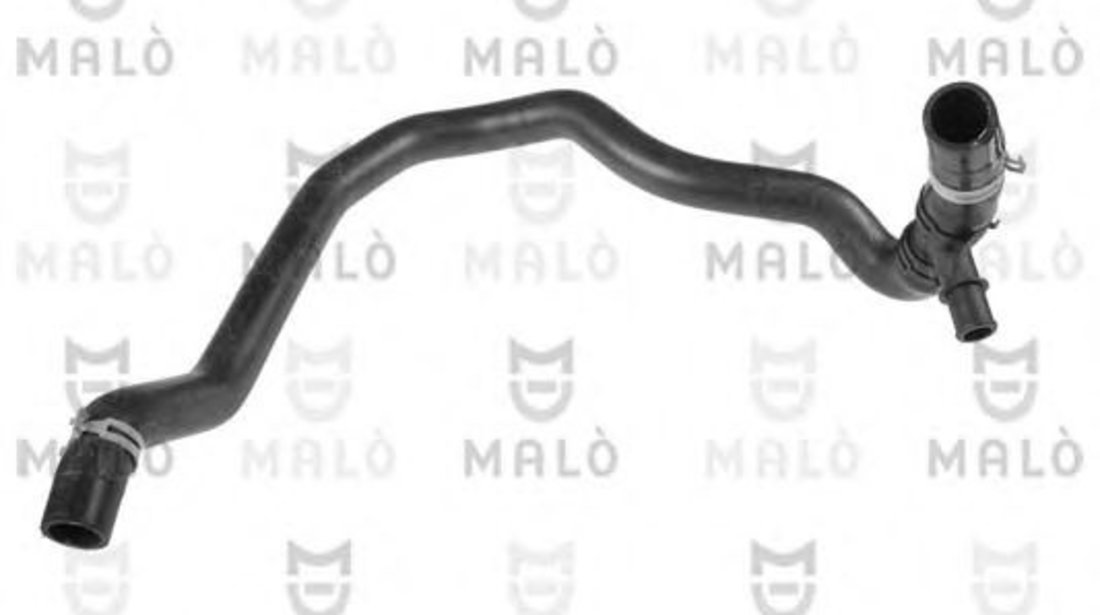 Furtun radiator FORD KA (RB) (1996 - 2008) MALO 19341A piesa NOUA