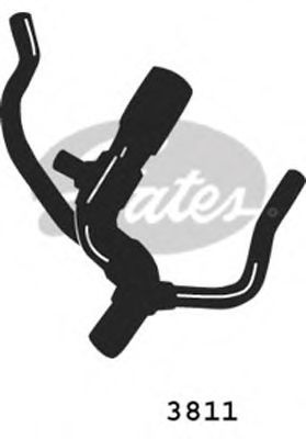 Furtun radiator FORD MONDEO II Limuzina (BFP) (1996 - 2000) GATES 3811 piesa NOUA
