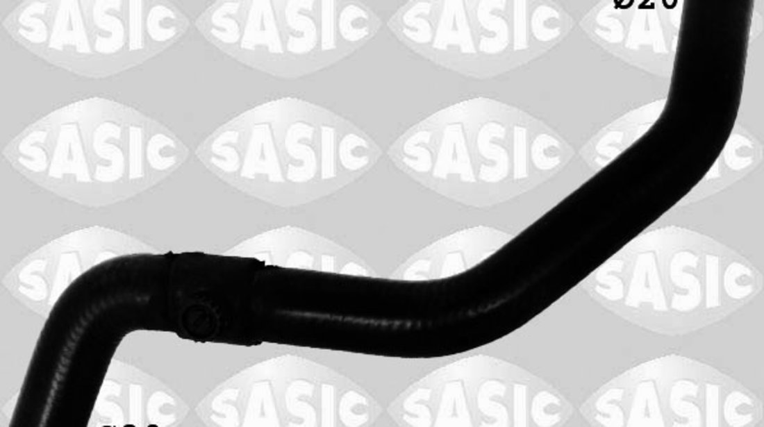 Furtun radiator iesire (3400091 SAS) PEUGEOT