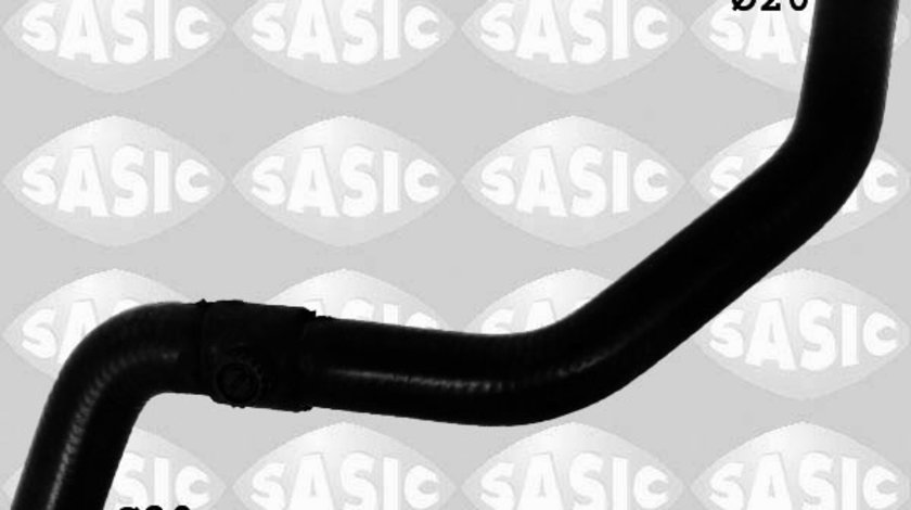 Furtun radiator iesire (3400091 SAS) PEUGEOT