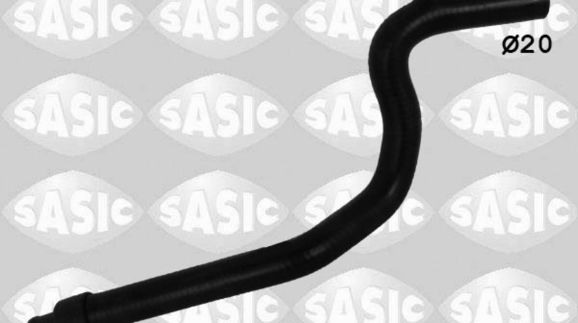 Furtun radiator iesire (3404045 SAS) RENAULT