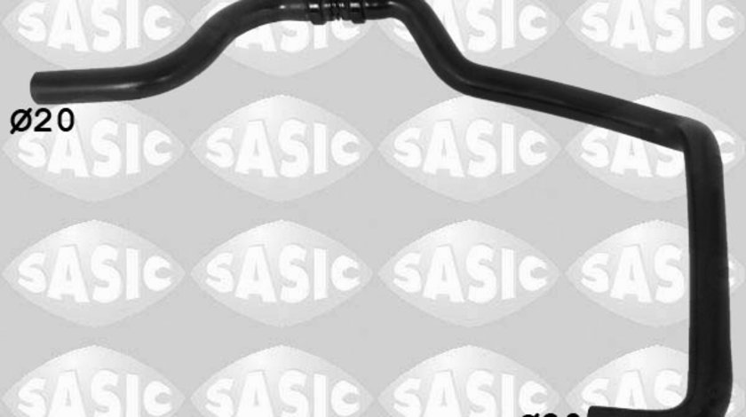 Furtun radiator iesire (3404080 SAS) DACIA