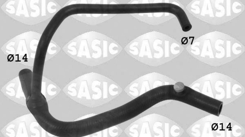 Furtun radiator iesire (3406015 SAS) FIAT