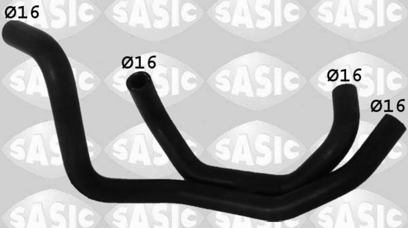 Furtun radiator iesire (3406044 SAS) SEAT,VW