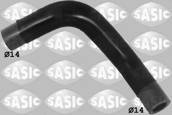Furtun radiator iesire (3406137 SAS) ALFA ROMEO,FIAT