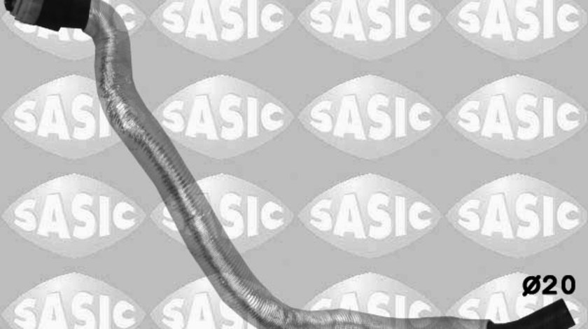 Furtun radiator iesire (3406227 SAS) OPEL