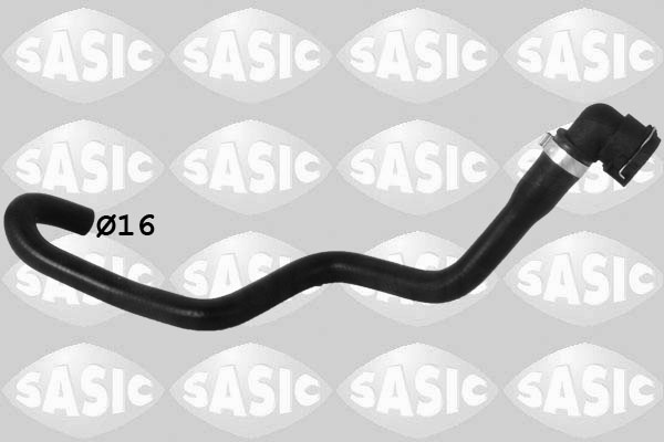 Furtun radiator iesire (3406285 SAS) OPEL