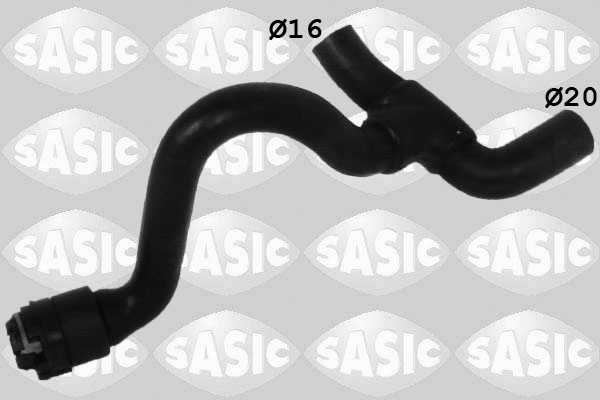 Furtun radiator iesire (3406288 SAS) OPEL