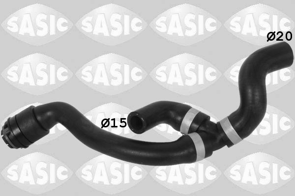 Furtun radiator iesire (3406307 SAS) OPEL