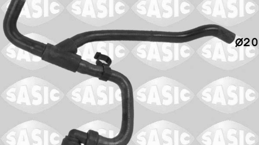 Furtun radiator iesire (3406334 SAS) OPEL