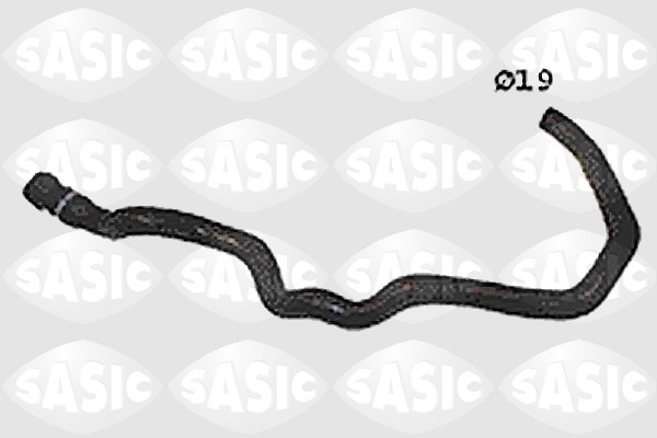 Furtun radiator iesire (SWH4317 SAS) RENAULT