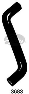 Furtun radiator MITSUBISHI CARISMA limuzina (DA) (1996 - 2006) GATES 3683 piesa NOUA