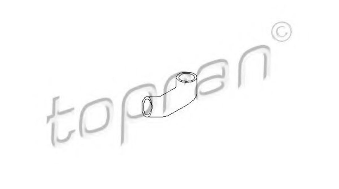 Furtun radiator OPEL ASTRA F Combi (51, 52) (1991 - 1998) TOPRAN 205 720 piesa NOUA