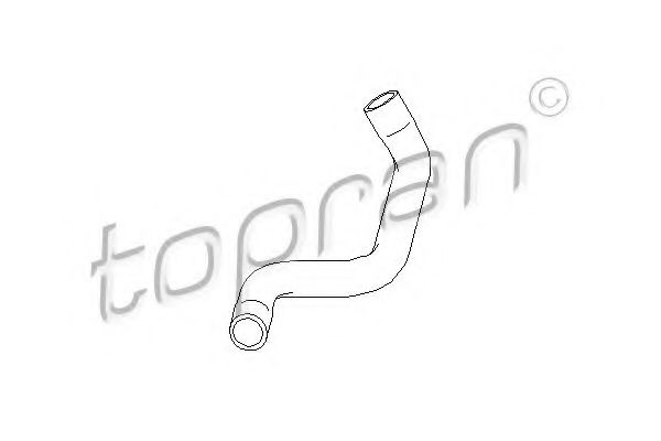 Furtun radiator OPEL ASTRA G Combi (F35) (1998 - 2009) TOPRAN 207 335 piesa NOUA