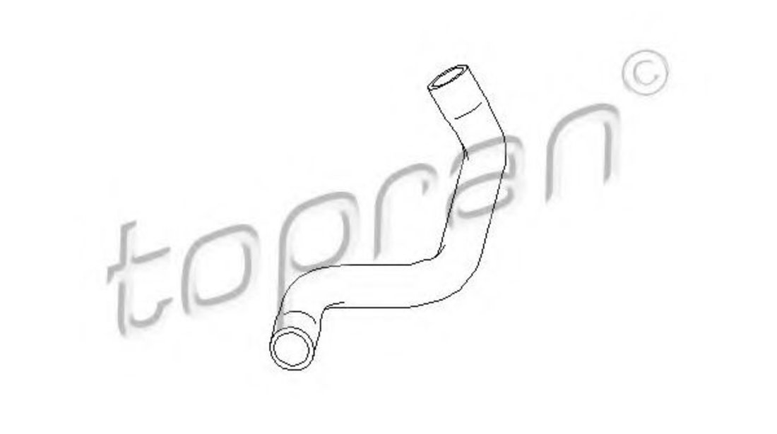 Furtun radiator OPEL ASTRA G Combi (F35) (1998 - 2009) TOPRAN 207 335 piesa NOUA