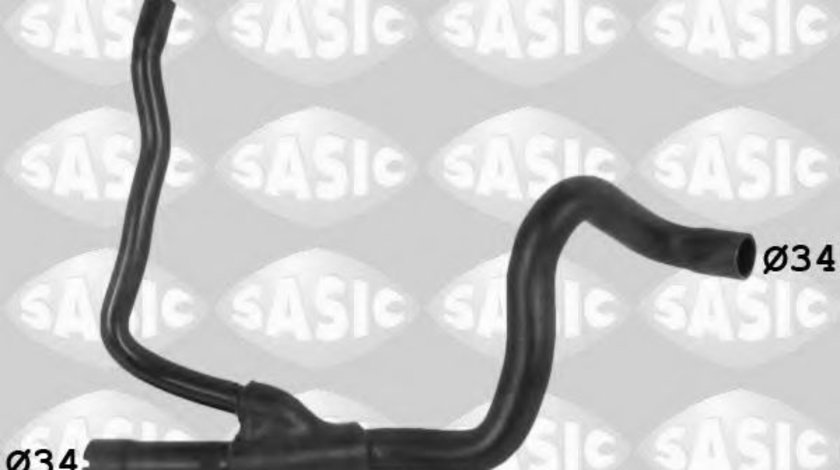 Furtun radiator OPEL ASTRA G Combi (F35) (1998 - 2009) SASIC 3406343 piesa NOUA