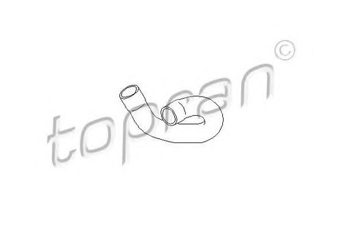 Furtun radiator OPEL ASTRA G Combi (F35) (1998 - 2009) TOPRAN 207 336 piesa NOUA