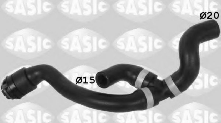 Furtun radiator OPEL ASTRA H GTC (L08) (2005 - 2016) SASIC 3406307 piesa NOUA