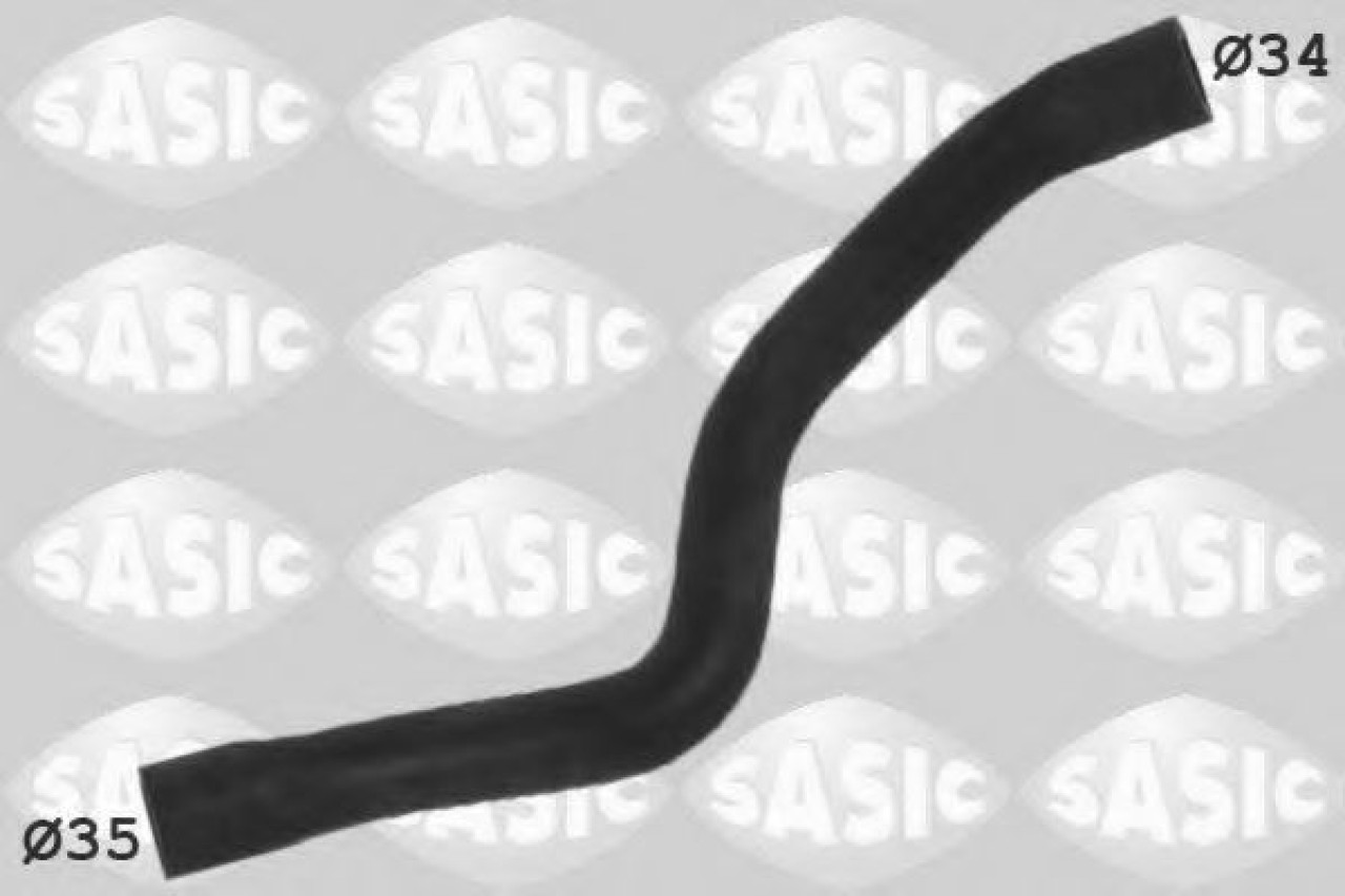 Furtun radiator OPEL ASTRA J GTC (2011 - 2016) SASIC 3406358 piesa NOUA
