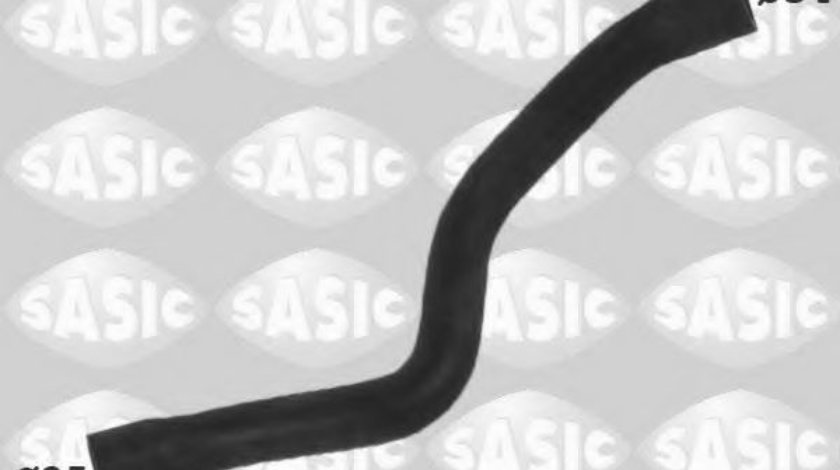 Furtun radiator OPEL ASTRA J GTC (2011 - 2016) SASIC 3406358 piesa NOUA