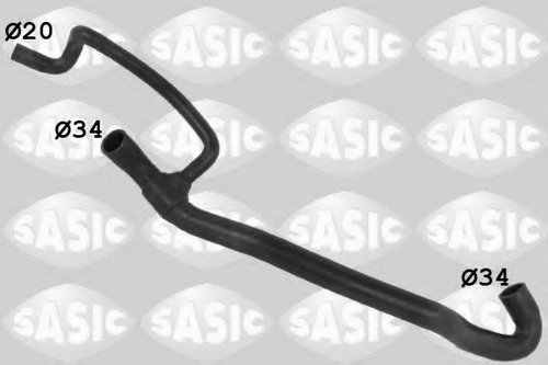 Furtun radiator OPEL VECTRA B Combi (31) (1996 - 2003) SASIC 3406345 piesa NOUA