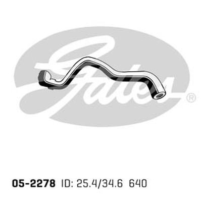 Furtun radiator partea de jos (052278 GAT) FORD