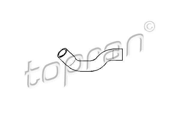 Furtun radiator partea de jos (111977 HAN) VW