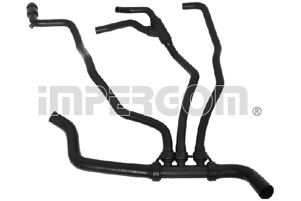 Furtun radiator partea de jos (224501 IMP) RENAULT