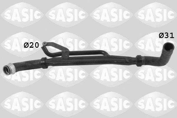 Furtun radiator partea de jos (3400004 SAS) PEUGEOT