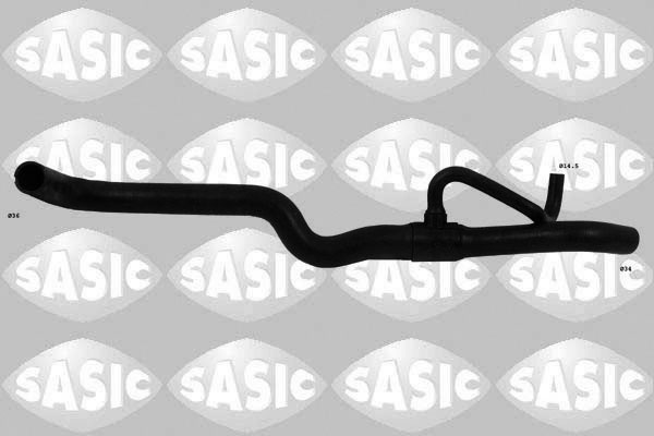 Furtun radiator partea de jos (3400023 SAS) Citroen,PEUGEOT