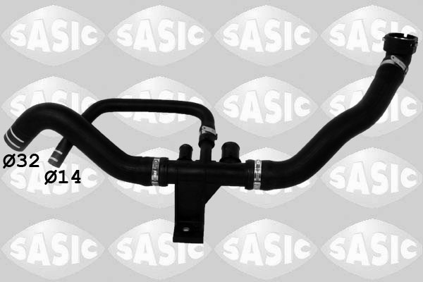 Furtun radiator partea de jos (3400206 SAS) Citroen,FIAT,PEUGEOT