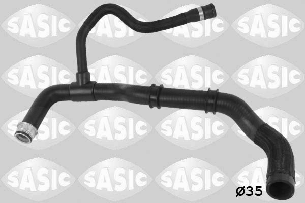 Furtun radiator partea de jos (3400215 SAS) PEUGEOT