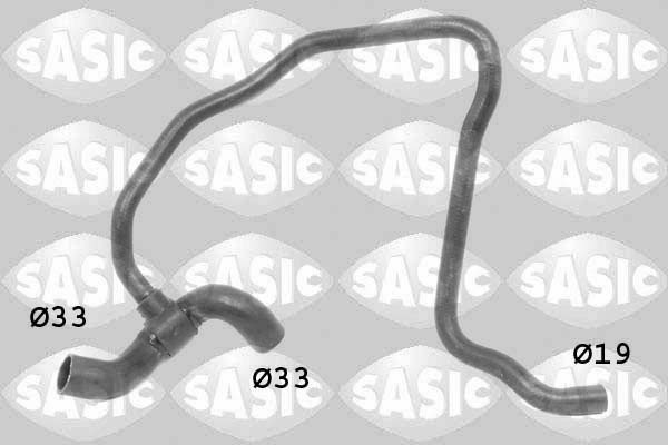 Furtun radiator partea de jos (3406029 SAS) OPEL