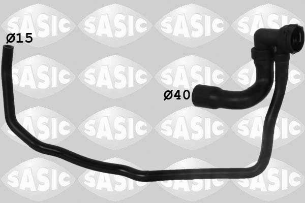 Furtun radiator partea de jos (3406287 SAS) OPEL